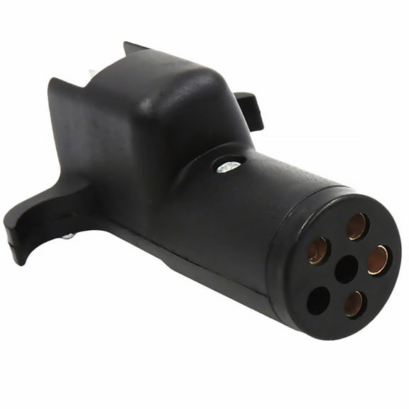 Raindrops  Multi Plug Outlet Trailer Wiring Wire Adapter Rv Accessories Black