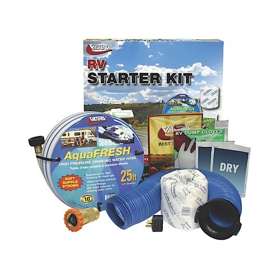 Valterra K88121 Standard RV Accessory Starter Kit with Water Regulator