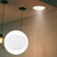thumbnail image 2 of 2pcs Flush Mount Ceiling Light Cover Plastic Ceiling Lampshade Replacement Dome Cover Decorative Light Shade for Ceiling Lighting Accessories, 2 of 9