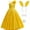 Dress+Headband, variant on Girls Easter Rabbit Costume Yellow Princess Birthday Fancy Party Dress