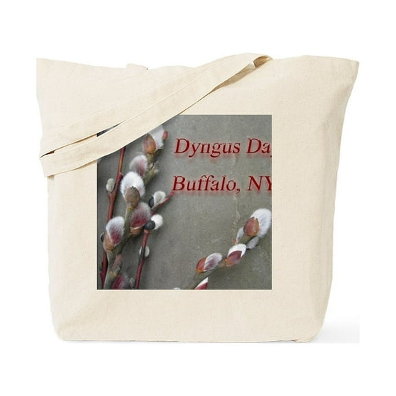 CafePress - Dyngus Day Buffalo Combo_Edited 2 Tote Bag - Unisex Canvas Tote Bag, Beige, 1-Piece