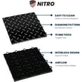 IncStores 5/8" Thick Nitro Pro Interlocking Floor Tiles, Garage Floor