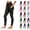 12# Black, variant on High Waisted Yoga Leggings with Pockets, Buttery Soft Workout Yoga Pants for Women Tummy Control Running Gym,Hot Pink M