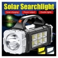 thumbnail image 2 of Powerful LED Flashlight USB+Solar Rechargeable Flashlight COB Outdoor Camping Torch Portable Searchlight Power Bank Outdoor ,Easy to Use, 2 of 6