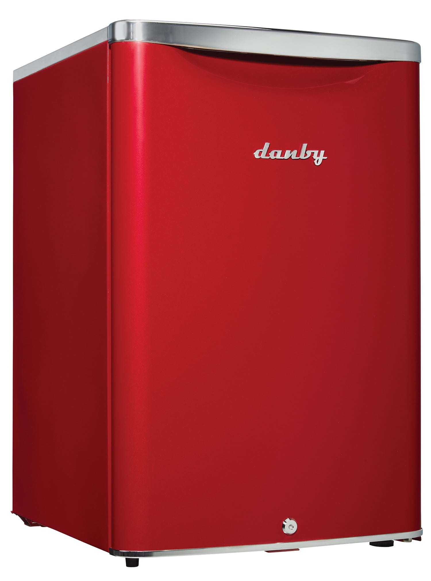 Danby 2.6 Cu Ft Mini AllRefrigerator DAR026A2LDB, Metallic Red