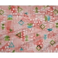 thumbnail image 4 of oneOone Polyester Lycra Pink Fabric Shapes Geometric Fabric For Sewing Printed Craft Fabric By The Yard 56 Inch Wide, 4 of 4