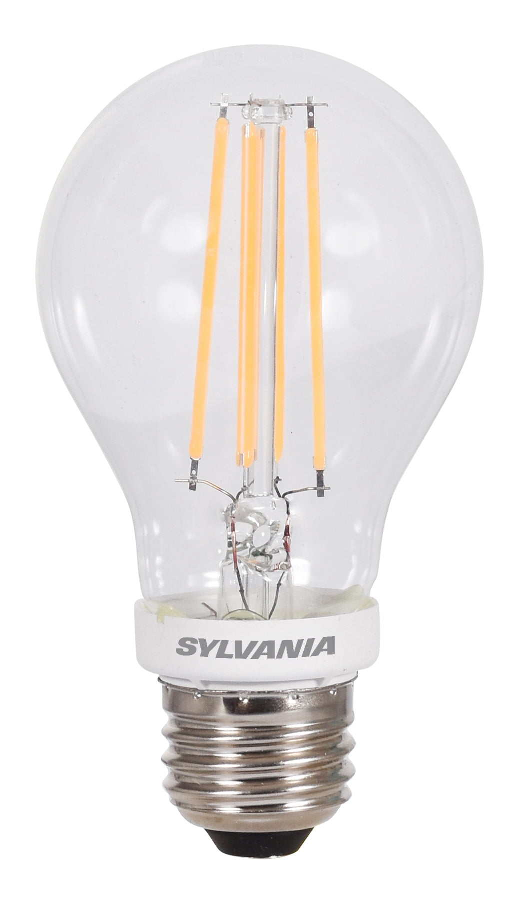 Sylvania LED A19 Light Bulb, 60 Watt, Dimmable, Soft White, 4 Pack