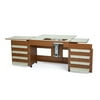 Arrow Cabinets Bertha Sewing Cabinet and Table with Machine Lift, 3 Finishes