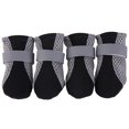 thumbnail image 2 of CAROOTU Dog Shoes Anti-Slip Breathable Mesh Pet Paw Protector Lightweight Pet Booties, 2 of 6