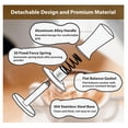 thumbnail image 3 of Coffee Tamping Tool, Ergonomic Design Easy Cleaning Wearable Hand Coffee Tamper Adjustable Depth with Scale for Cafe, 3 of 7