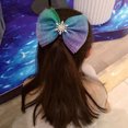 thumbnail image 2 of 14.6ft Tulle Fabric Glitter Gradient Color Craft Tulle for Hair Bow Headband, 2 of 7