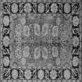 thumbnail image 1 of Ahgly Company Indoor Square Oriental Gray Traditional Area Rugs, 8' Square, 1 of 4