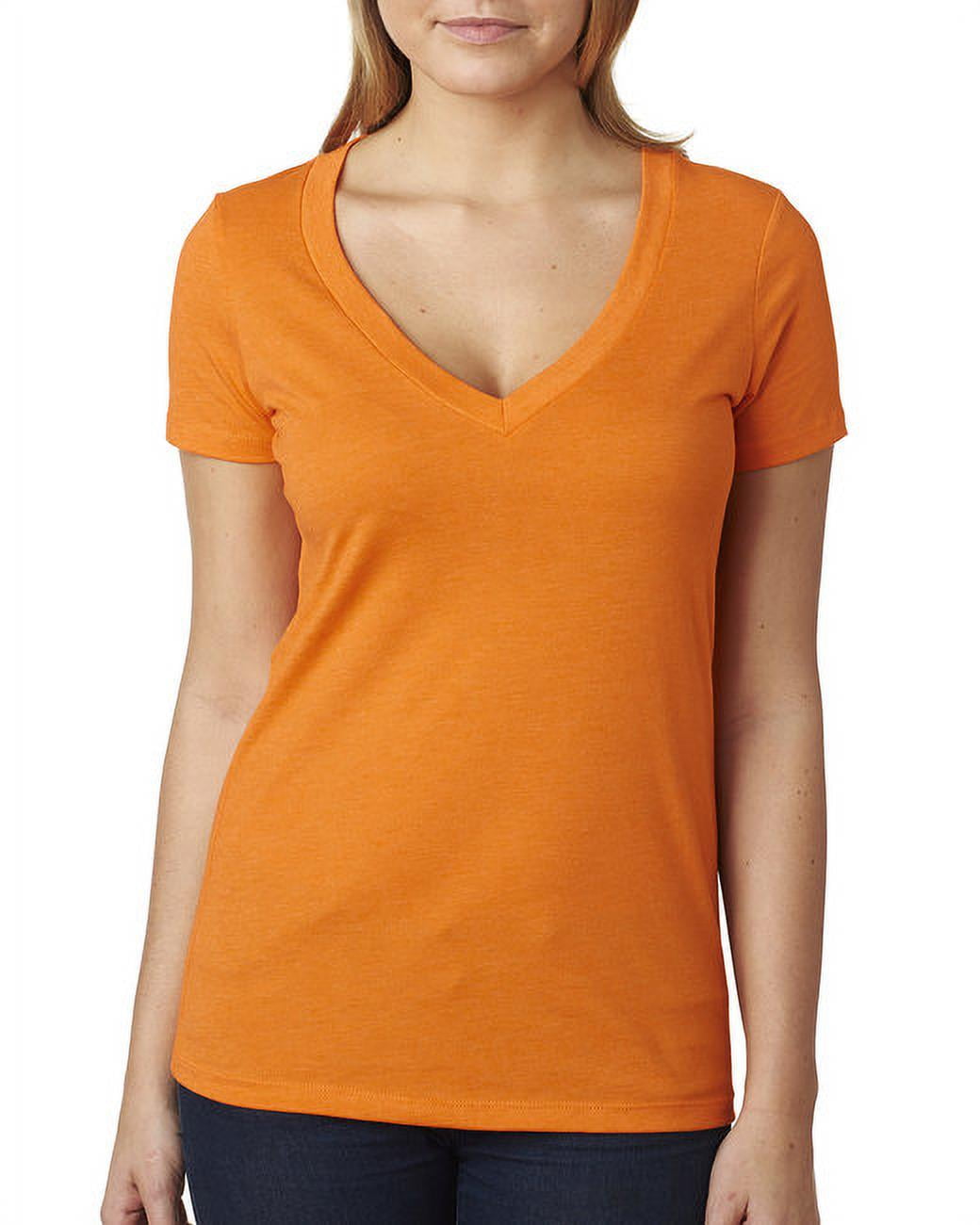 deep v neck shirt womens
