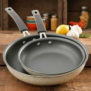 The Pioneer Woman Butterfly Vintage Speckle Non-Stick Frying Pan Set, 2 Piece