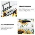 thumbnail image 5 of Easygdp Sunflowers Leaves And Birds Double-Sided Printed Elastic Suitcase Protective Cover,Invisible Zipper, Business Trip Luggage Cases,Washable And Resistant To Falling -Small, 5 of 9