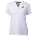 thumbnail image 2 of Women's Cutter & Buck White Tennessee Tech Golden Eagles Forge Blade V-Neck Top, 2 of 3