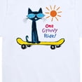 thumbnail image 3 of Pete the Cat - One Groovy Ride - Toddler Boys Short Sleeve Graphic T-Shirt, 3 of 6