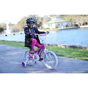 Dynacraft Magna Star Burst 16 Kids Bike, Pink White, Ages 5-7