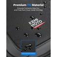 thumbnail image 4 of KEMIMOTO Upgraded UTV Armrest Safe Console Storage Bag PU Durable Secure Storage Solution Compatible with Polaris RZR 900 S Trail 1000 XP 4 Turbo, 4 of 8