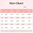 thumbnail image 2 of Usaibhir Toddler Kids Baby Girl Solid Pjs Ruffle Long Sleeve Button Shirt Top and Pants Cotton 2Piece Pajamas Set 18M-6T, 2 of 11