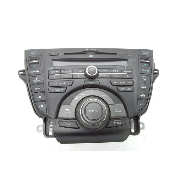 Pre-Owned 2013 Acura CD Player Navigation Radio 3PB1 OEM - Verify Specific Vehicle Fitment In Description - (Good)