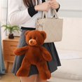 thumbnail image 1 of Adorable Teddy Bear Plush Doll Soft Stuffed Toy Kid Hugging Pillow Gift, 1 of 4