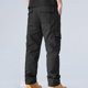 thumbnail image 4 of Pantalones largos para hombre, pantalones de algodón, color liso, multibolsillos, pantalones cargo, pantalones de trabajo, pantalones cargo casuales, pantalones de pierna recta, pantalones vaqueros, p, 4 of 4