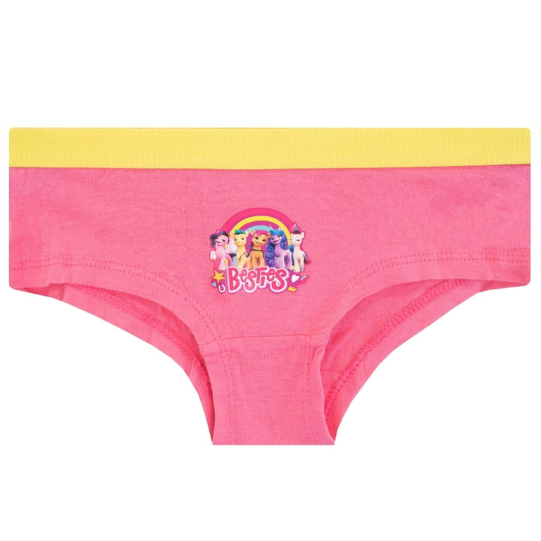  My Little Pony Girls' Unicorn Underwear Pack of 5 Size