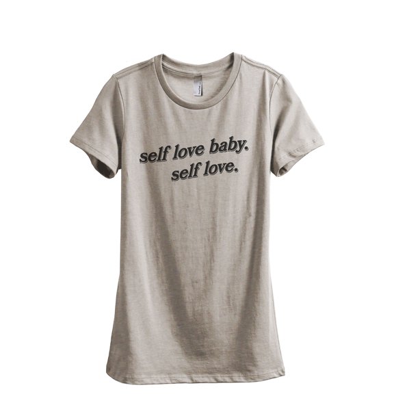 Self Love Baby Women's Fashion Relaxed T-Shirt Tee Heather Tan 2X-Large