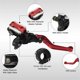 thumbnail image 2 of Motorcycle Handlebar Master Cylinder Levers 22MM, 2 of 5