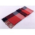 thumbnail image 2 of Women's Fashion Long Shawl Big Grid Winter Warm Lattice Large Scarf Red Blue, 2 of 5