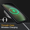 thumbnail image 6 of JETech Matte Case for iPhone Xs and iPhone X 5.8-Inch, Shockproof Military Grade Drop Protection, Frosted Translucent Back Phone Cover, Anti-Fingerprint (Black), 6 of 6