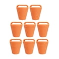 thumbnail image 4 of Tapón de desagüe para kayak de 8 piezas, tapones para agujeros de drenaje de canoa, TPE portátil con asa, tapón de drenaje de kayak duradero para cano Naranja DYNWAVEMX  Tapones para imbornales de kayak, 4 of 8