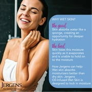 Jergens Wet Skin Body Moisturizer for Dry Skin, In-Shower Body Lotion, Coconut, 10 fl oz