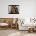 thumbnail image 2 of Stupell Industries Blonde Palomino Horse Portrait Photograph Jet Black Floating Framed Canvas Print Wall Art, Design by David Lorenz, 2 of 8