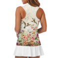 thumbnail image 5 of Whosucclay Hummingbirds Womens Golf Shirt for Ladies 1/4 Zipper Easy Clean Lightweight Golf Shirts XS - 2XL, 5 of 7