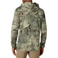 thumbnail image 4 of WTOBBY Men's Camouflage Hoodie, Street Style Loose Fit Sweatshirt with Kangaroo Pocket, Military Print Outdoor Comfort,Army Green L, 4 of 6