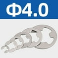 thumbnail image 4 of 120PCS Stainless E Shape Clip Circlip Pin Retaining Snap R-ing Assorted Kit 1.5mm-10mm Portable, 4 of 8