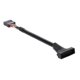 thumbnail image 5 of Cable adaptador Irfora 19Pin USB 3.0 macho a USB 2.0 9 pines hembra placa base adaptador de carcasa convertidor de línea Irfora Cable adaptador, 5 of 7