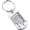 Silver, variant on Hockey Dad Hockey Keychain Sporty Dad Gift Dear Dad Thank you for teaching me to skate.