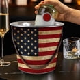 thumbnail image 6 of Iron Ice Bucket, Retro Beer Beverage Ice Bucket, Champagne Ice Bucket, Round Ice Bucket Wine Bucket for Home Bars, Pubs, Clubs, Restaurants, BBQs and Picnics, 6 of 7
