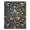 Black, Pattern 2, variant on ODIKA 4' x 6' Machine Washable Non-Slip Area Rug, antique floral High Traffic Rug, Black, 993145