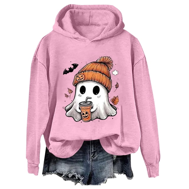 WZXFASHION Autumn Ladies Casual Comfortable Plus Velvet Fresh Sweet Color Matching Sweater Female Up To 50% Off pullover zip up hoodie
