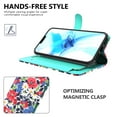thumbnail image 4 of CoverON Apple iPhone 12 Pro Max Wallet Case, RFID Blocking Vegan Leather 6x Card Slot Holder Cover Flip Folio Phone Pouch, Spring Garden, 4 of 7