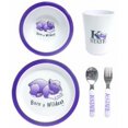 thumbnail image 1 of Kansas State Wildcats 5 Piece Children's Dinner Set, 1 of 1