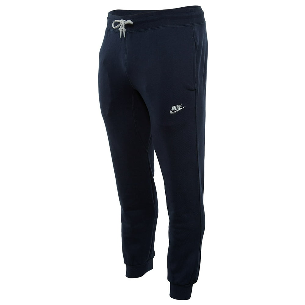 Nike - Nike Men's Cuffed Fleece Sweatpants Navy Blue 598871-451 ...