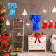 thumbnail image 5 of 12 lazos navideños con purpurina, adornos para árbol de Navidad, lazos para decoración de fiesta de Navidad, 5 of 5