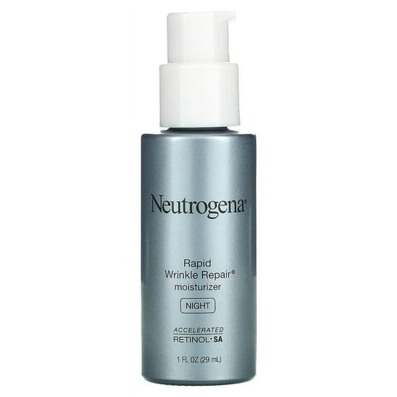 Neutrogena, Rapid Wrinkle Repair, Moisturizer, Night, 1 fl oz Pack of 4