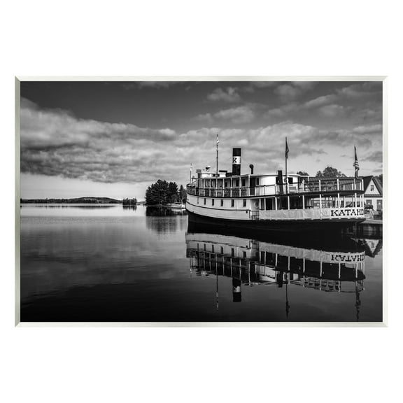 Stupell Industries Ferry Port Photography Transportation Photography Unframed Art Print Wall Art, 15 x 10