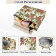 thumbnail image 3 of FORMRS Womens Corduroy Tote Bag Crossbody Shoulder Handbag with Pocket, Retro Christmas Holly, 3 of 7